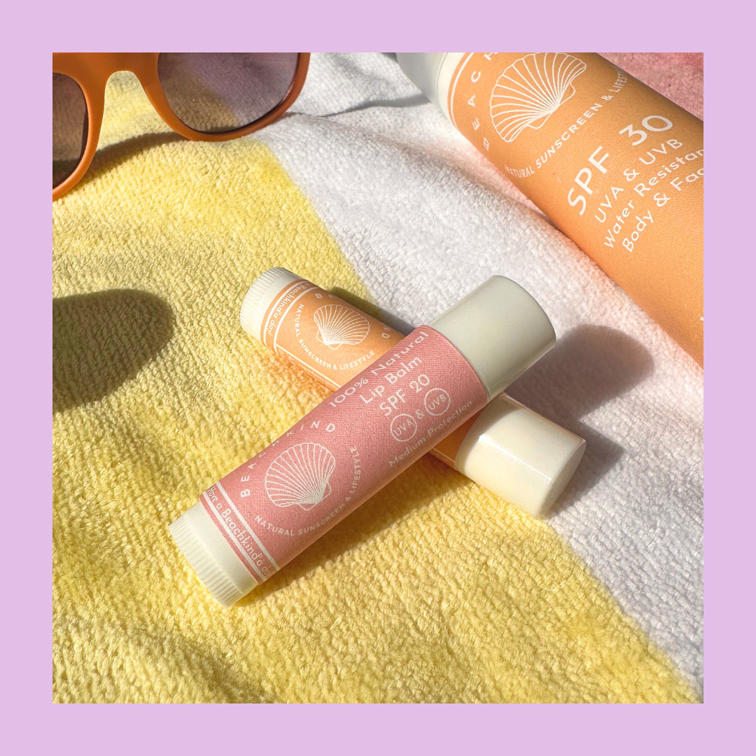 Beachkind Natural Lip Balm SPF 20 Fragrance Free